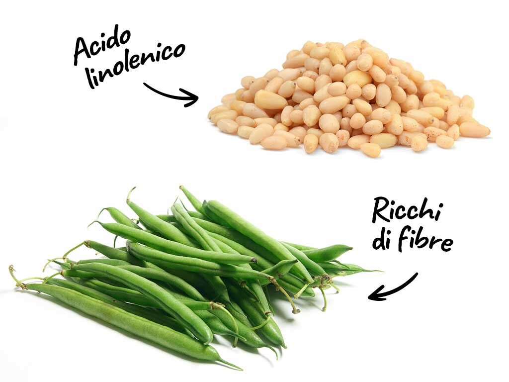 Ingredienti di Cous cous integrale dietetico al pesto