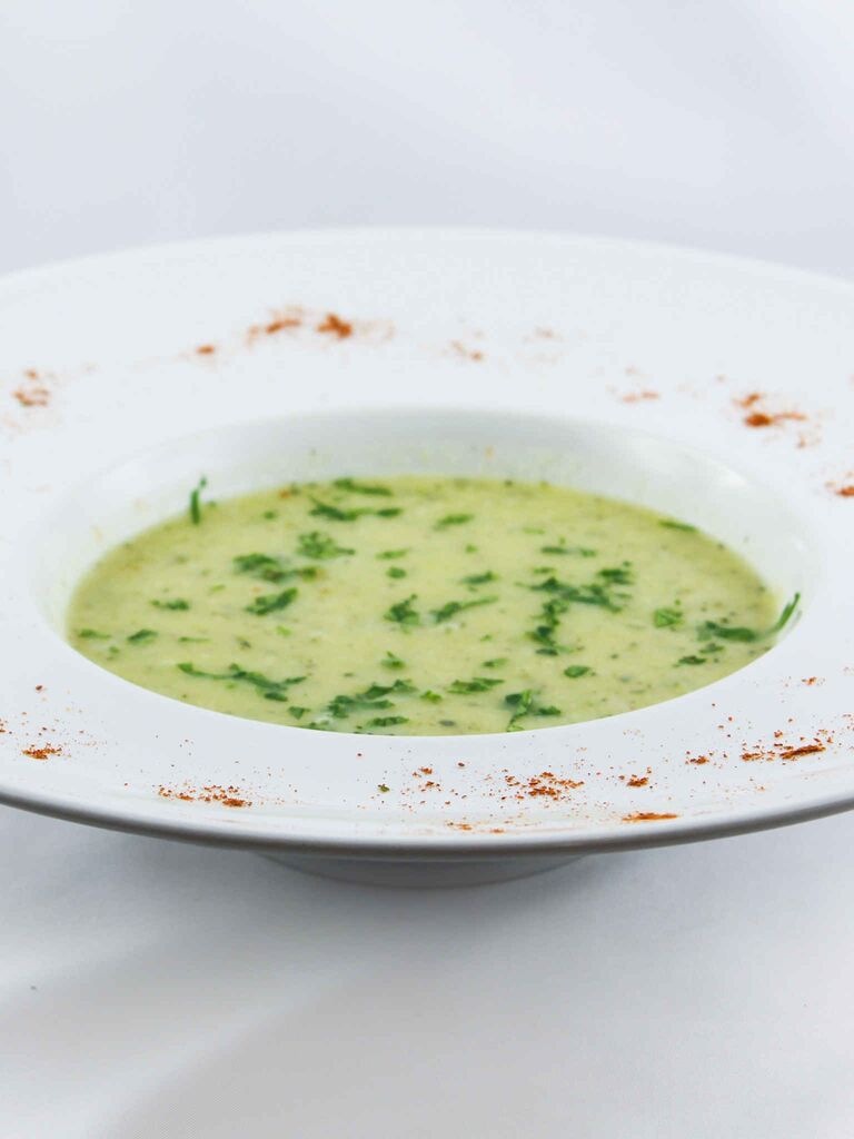 Crema di zucchine e seppie