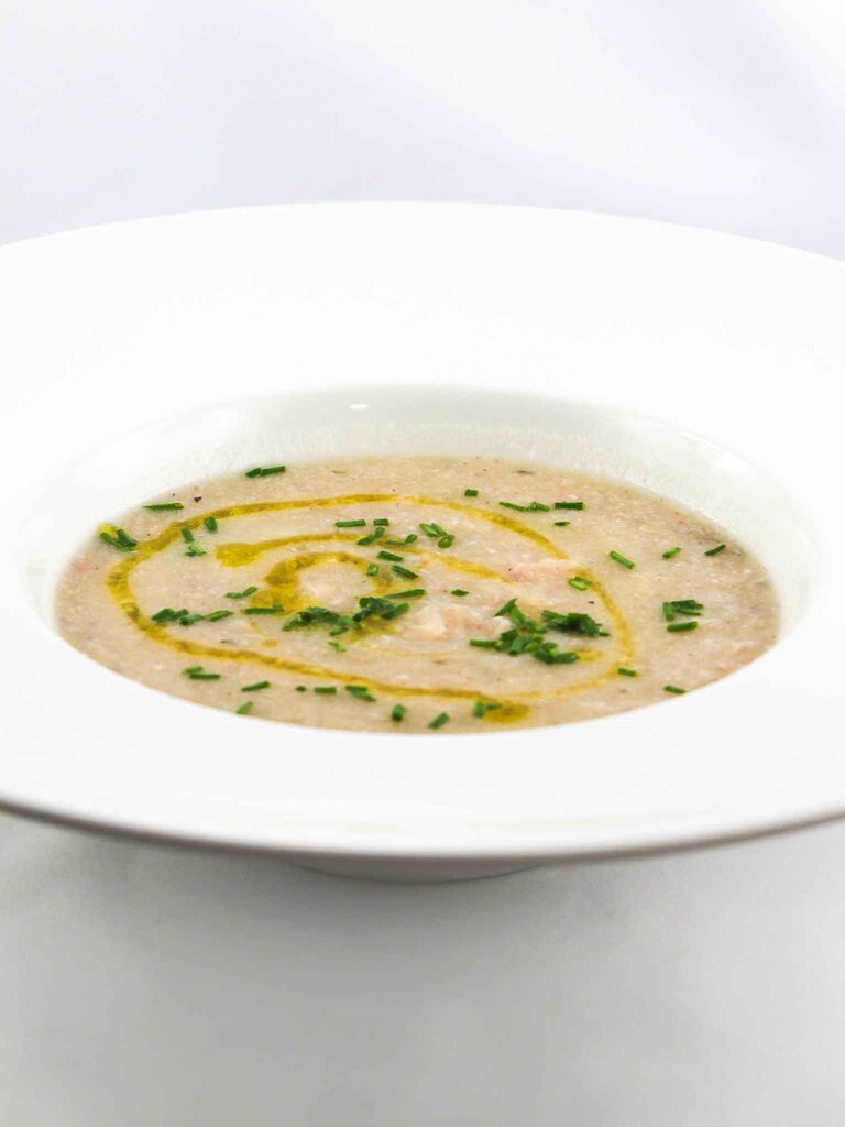 Crema di patate e polpo
